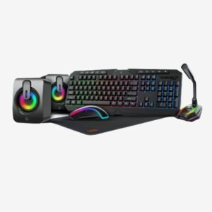 Porodo 5 in 1 Ultimate Gaming Kit with Rainbow Effect
