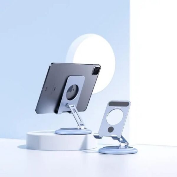 Porodo Alum. alloy x carbon fiber 360% Rotatable and Angle Adjustable Phone Stand - Image 3