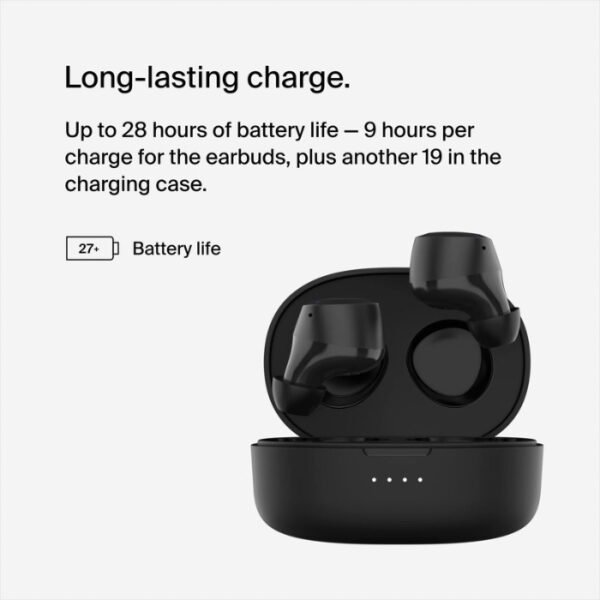 Belkin SoundForm Bolt True Wireless Earbuds Black BL-TWS-C009-BLK - Image 3
