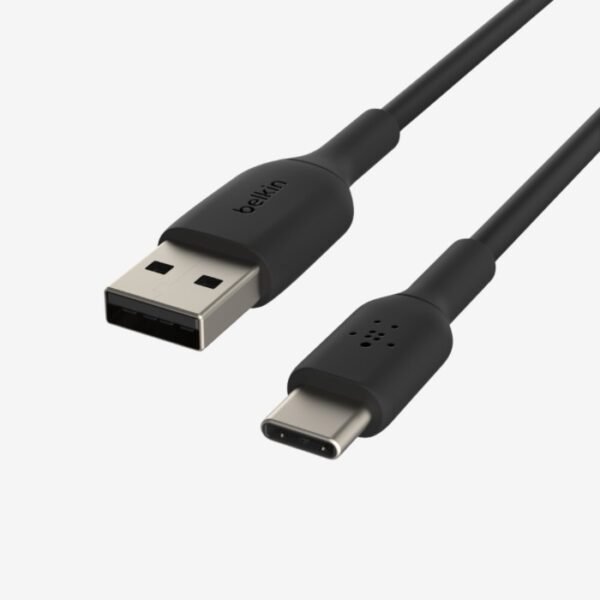 Belkin Boost Charge USB-A to USB-C Cable 1M Black - Image 3