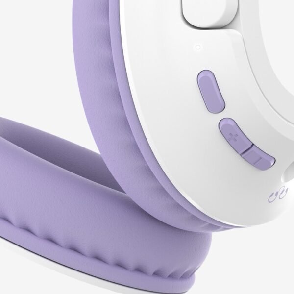 Belkin SoundForm Inspire Wireless Over Ear Headphones Lavender AUD006BTLV - Image 3