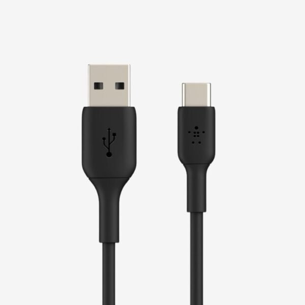 Belkin Boost Charge USB-A to USB-C Cable 1M Black - Image 2