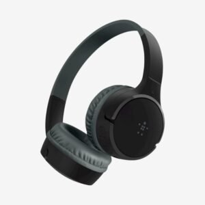 Belkin SOUNDFORM Mini Black Wireless On-Ear Headphones for Kids