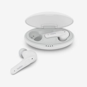 Belkin SOUNDFORM Nano True Wireless Earbuds for Kids - White