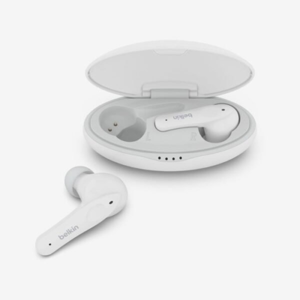 Belkin SOUNDFORM Nano True Wireless Earbuds for Kids - White