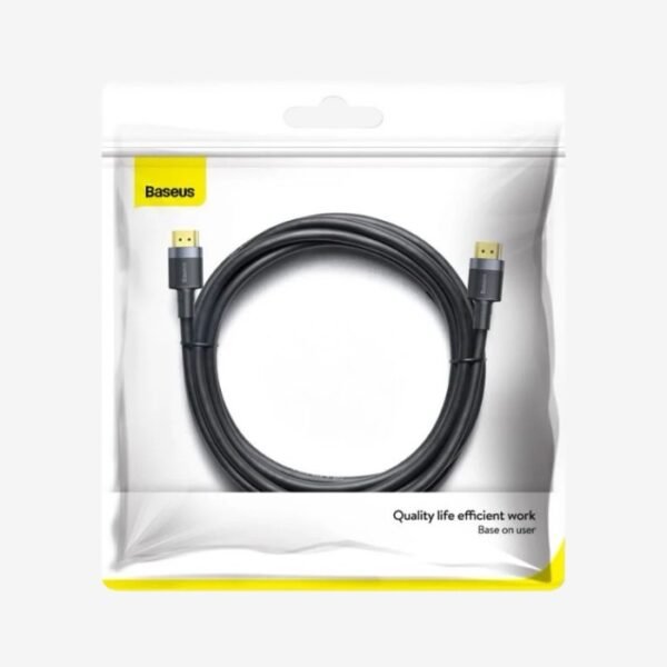 Baseus 4K HDMI Male to Male Cable – Black CADKLF - Image 5