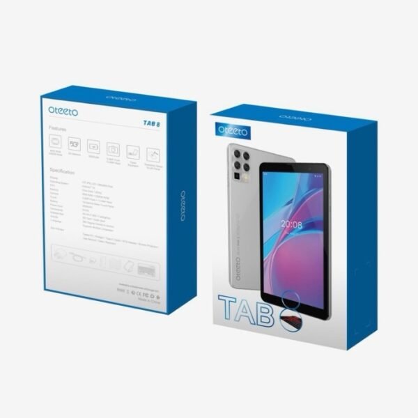 Oteeto Tab 8, 8GB RAM, 256GB ROM, 8 Inch Display, 5000mAh Battery 5G Android Tablet - Image 6