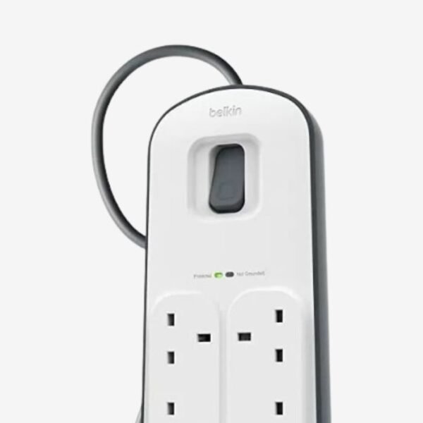 Belkin 6 Port Surge Plus Protector BL-SRG-6OT-2USBUL - Image 4
