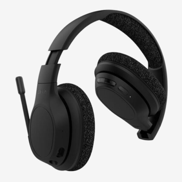 Belkin Soundform Adapt Wireless Over-The-Ear Headphones - Black - Image 2