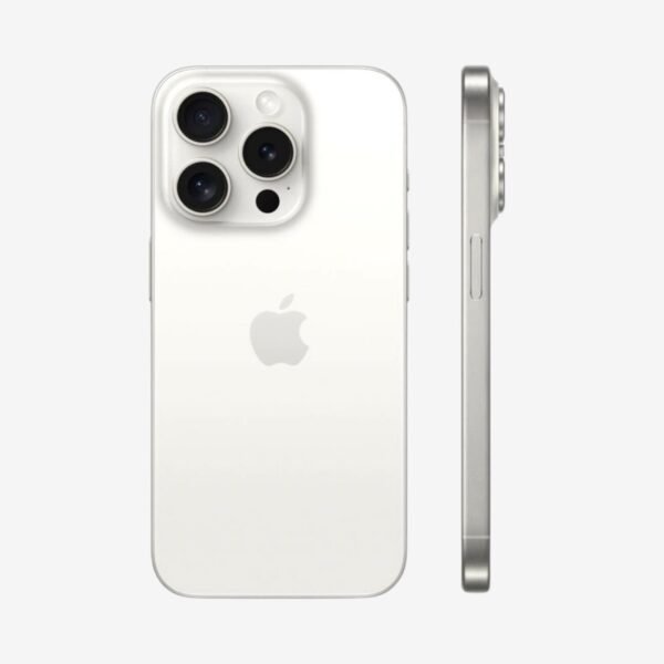 Apple iPhone 15 Pro Max - White Titanium - Image 2