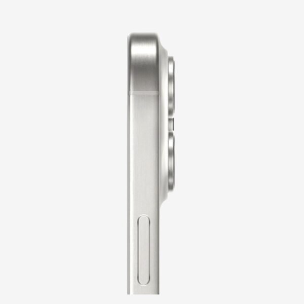 Apple iPhone 15 Pro - White Titanium - Image 3
