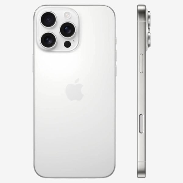 Apple iPhone 16 Pro Max - White Titanium - Image 2