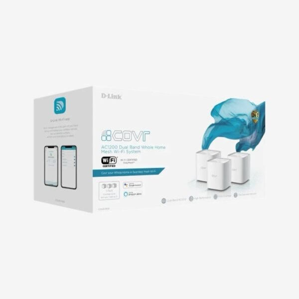 D-Link COVR-1103 AC1200 Dual Band Whole Home Mesh Wi-Fi System - Image 4
