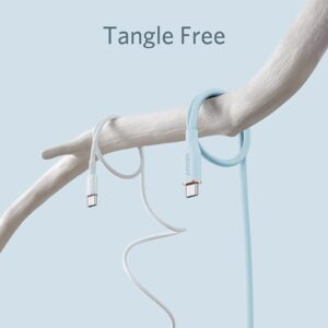 ANKER POWERLINE III FLOW USB-C TO USB-C 100W CABLE BLUE A8552H31