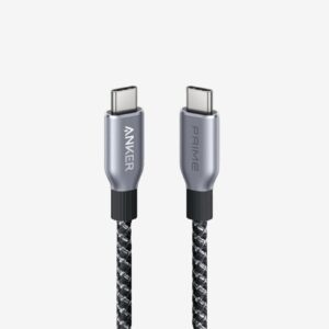 ANKER PRIME USB C TO USB C 240W ULTRA DURABLE FAST CHARGING CABLE 6FT BLACK A88E2012