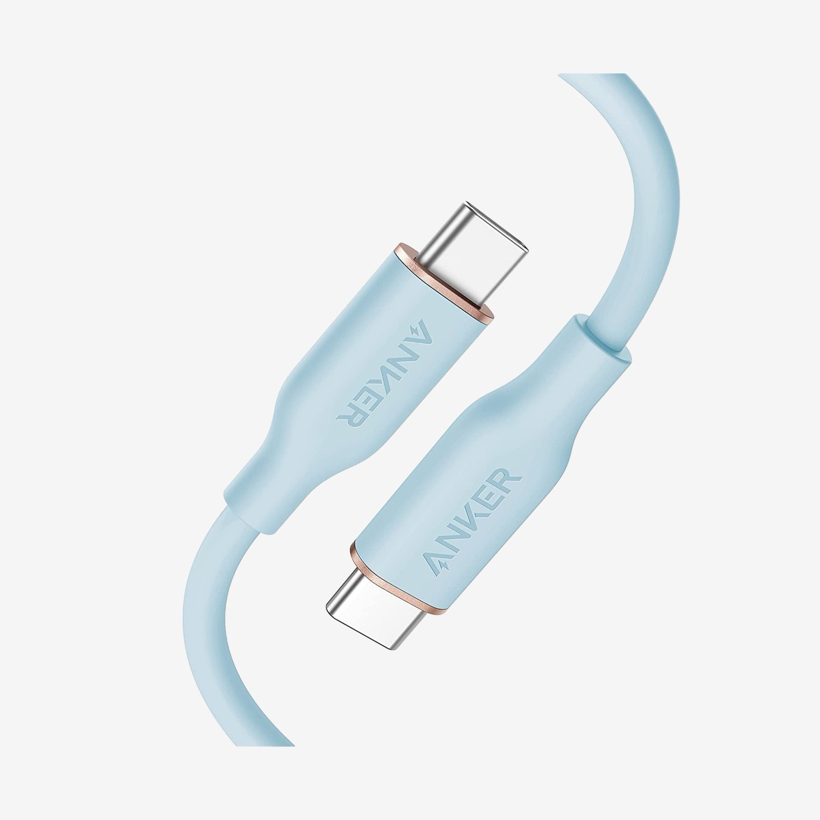 ANKER POWERLINE III FLOW USB-C TO USB-C 100W CABLE BLUE A8552H31 - Image 2