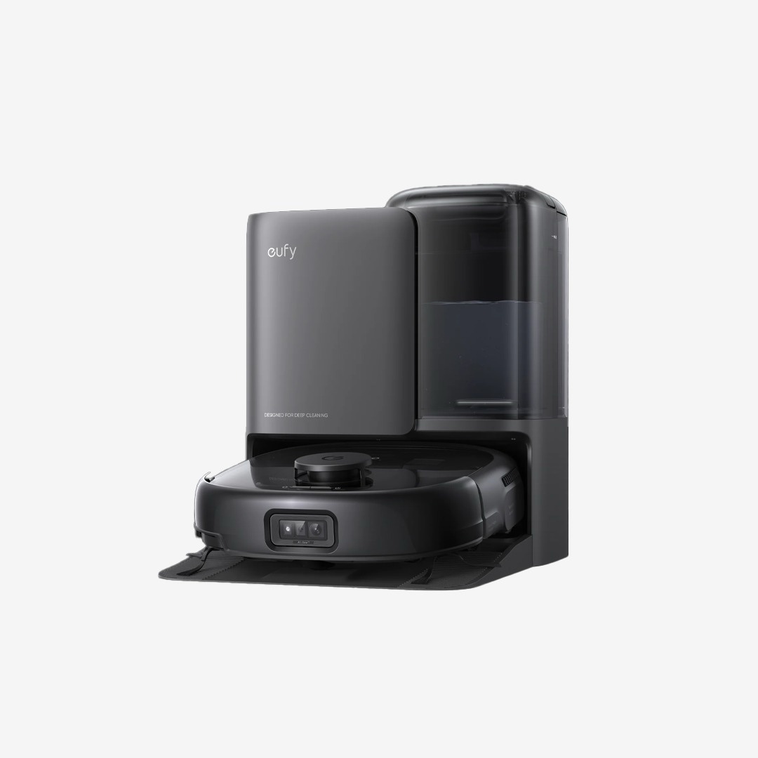 EUFY ROBOT VACUUM OMNI E25 HYROJET WITH 20000PA TURBO SUCTION BLACK T2353V11