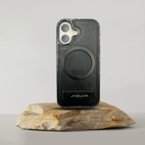 Magnetic with leather case
IPhone 17  -Black/ Brown/ Gray