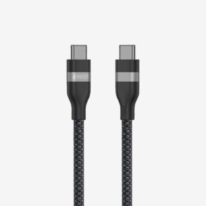 ANKER USB C TO USB C 240W UPCYCLED BRAIDED 6FT CABLE BLACK A82E2H12