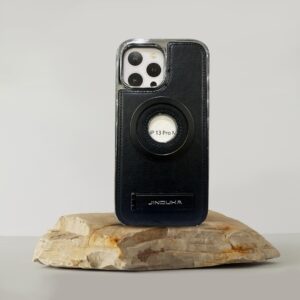 Magnetic with leather case
IPhone 13 Pro Max -Black /Gray /Blue