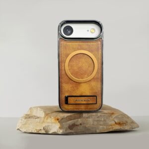 Magnetic with leather case
IPhone 17 Air -Brown /Black /Gray
