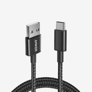 ANKER NYLON USB-A TO USB-C CABLE 6FT BRAIDED A8173H11