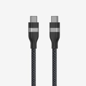 ANKER USB C TO USB C 240W UPCYCLED BRAIDED 3FT CABLE BLACK A82E2H11