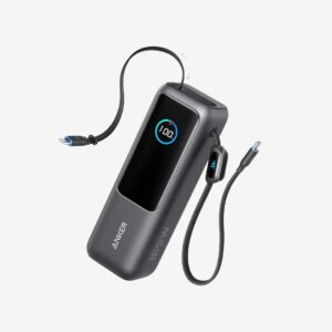 ANKER 2 PORT 165W 25000MAH ULTRA-FAST CHARGING POWER BANK WITH TYPE-C CABLE BLACK A1695H11