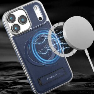 Magnetic with leather case
IPhone 17 Pro