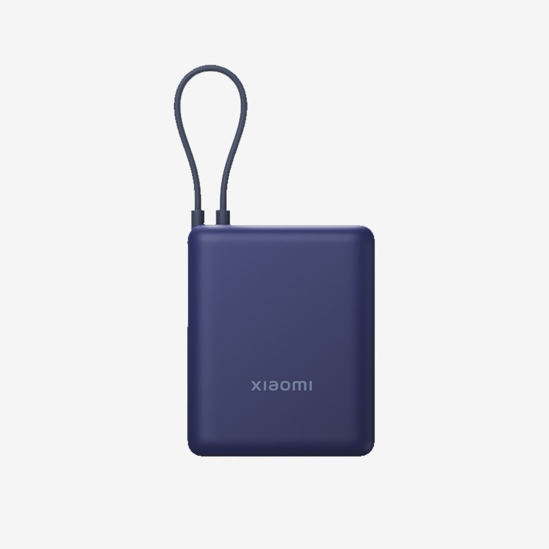 MI XIAOMI 33W POWER BANK 10000 INTEGRATED CABLE BLUE - Image 2