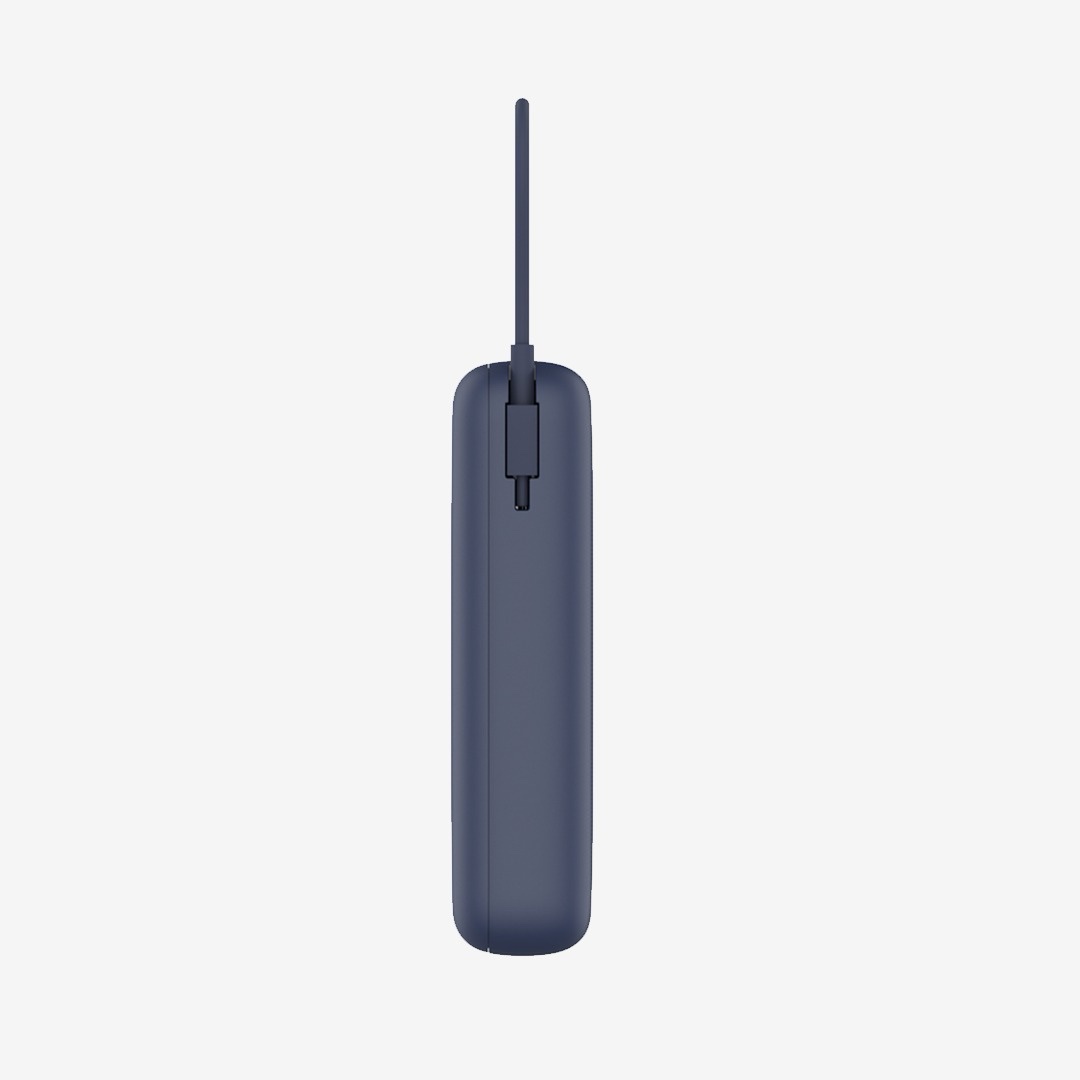 XIAOMI POWER BANK 20000MAH WITH INTEGRATED CABLE 33W BLUE - Image 2