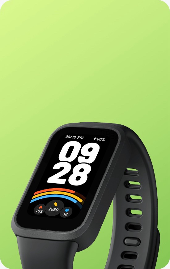 MI XIAOMI SMART BAND 9 ACTIVE BLACK - Image 3