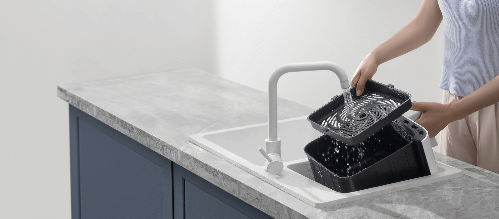 XIAOMI SMART AIR FRYER 6.5L WHITE - Image 7