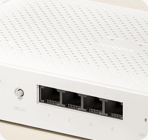 Mi Xiaomi WiFi Router AX1500 in White - Image 2
